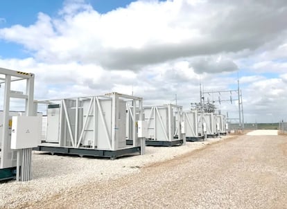 El proyecto de almacenamiento de energía en baterías BESS, en la región de Antofagasta, Chile.