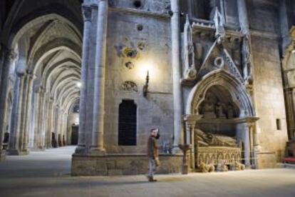 Interior de la catedral de Ourense.