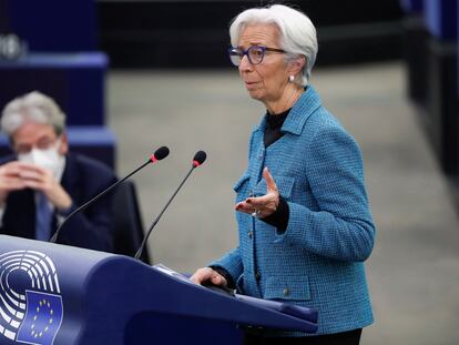 Christine Lagarde, presidenta del BCE.