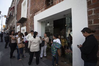 Entrada al museo de sitio del Puente de Bubas, una construcción del siglo XVII que ha quedado en el subsuelo y que es parte de la red de túneles recientemente descubiertos en la ciudad de Puebla.