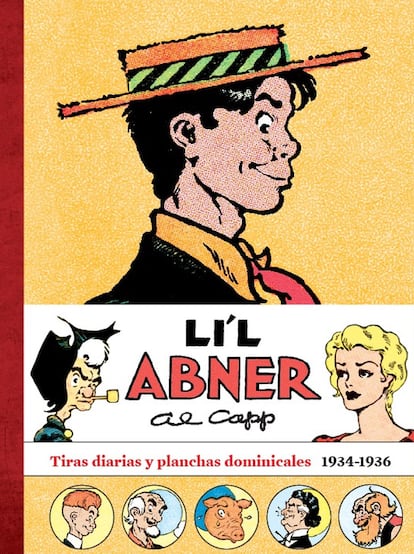 Portada de 'Li'l Abner ', de Al Capp