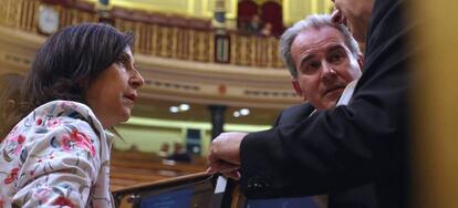 Margarita Robles, en el Congreso, en una imagen de archivo.