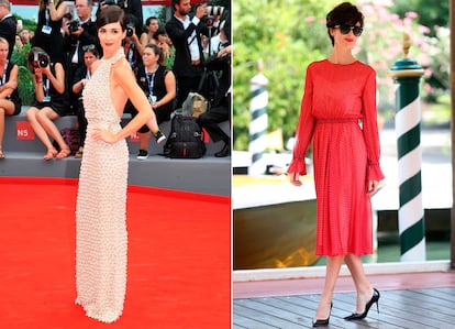 Paz Vega

Stéphane Rolland, Armani o Gucci son algunas de sus marcas fetiche. Es, con permiso de Penélope Cruz, nuestra actriz más internacional y siempre brilla en las alfombras rojas de Hollywood. La protagonista de Lucía y el Sexo es experta en lucir looks sexies sin que dejen de resultar sofisticados.