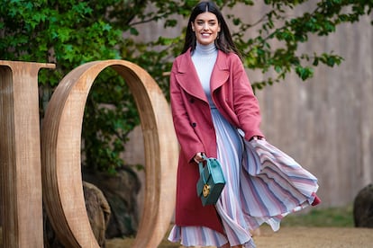 Dulceida fue una de las invitadas al desfile de Dior.