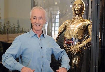 Anthony Daniels, actor encargado de dar vida a C3PO.