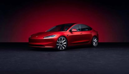 Nuevo Tesla Model 3 lateral