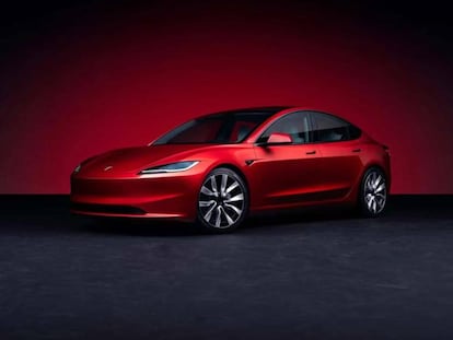 Tesla le da un lavado de cara al Model 3, esto es lo nuevo que tiene este coche eléctrico