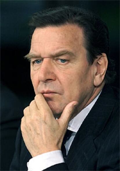 El canciller alemán, Gerhard Schröder.