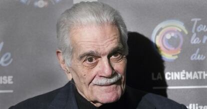 El actor egipcio Omar Sharif.