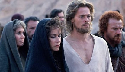 Willem Dafoe, in the role of Jesus Christ, in 'The Last Temptation of Christ' by Martin Scorsese.