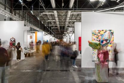 Imagen de la feria Arco durante la edición de 2019.