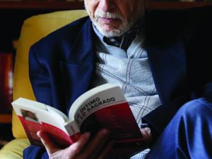 Alain Milhaud, en su casa de Madrid en abril de 2015.