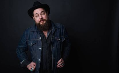 El cantante estadounidense Nathaniel Rateliff, en 2016.