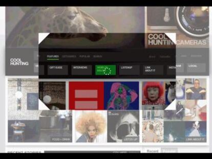 La web coolhunting vista a través de Google Glass.