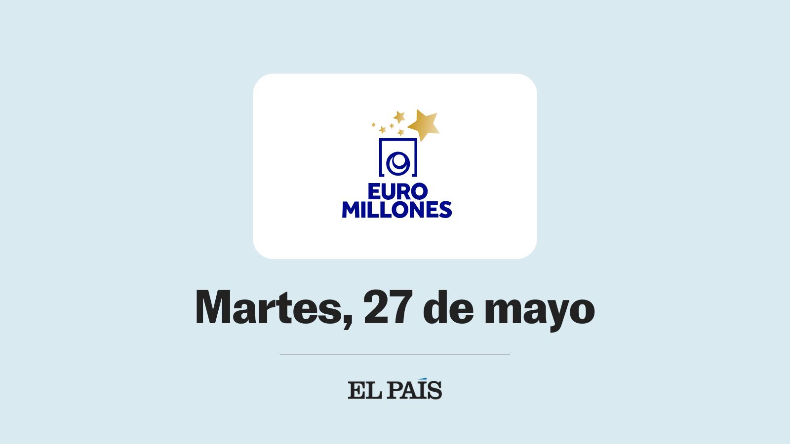 Euromillones: sorteo del martes 27 de mayo