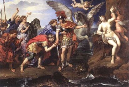 Andròmeda i Perseu, per Pierre Mignard (1679).