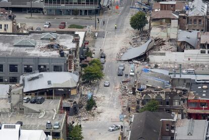 Temblor en la hora punta