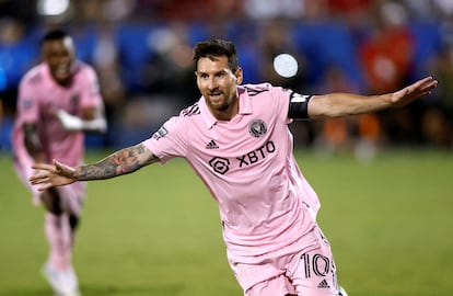 Messi firma el empate del Inter de Miami ante Dallas FC.