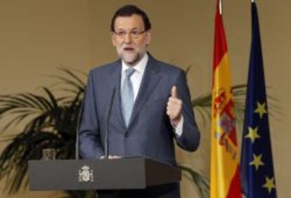 El presidente del Gobierno, Mariano Rajoy.