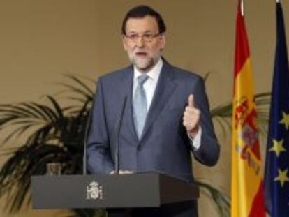 El presidente del Gobierno, Mariano Rajoy.