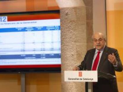 El conseller de Economía y Finanzas de la Generalitat, Andreu Mas-Colell. EFE/Archivo