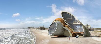 La obra 'Dauphin 11', que forma parte de la muestra.