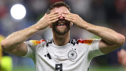 Füllkrug celebra el gol del empate de Alemania contra Suiza.