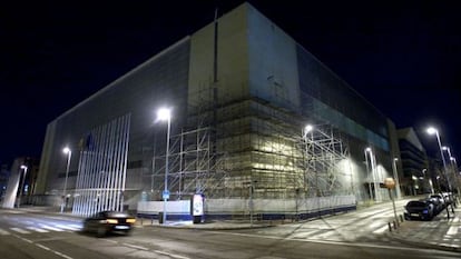 El Palacio Municipal de Congresos, clausurado tras la tragedia del Madrid Arena para reparar graves fallos de seguridad. 