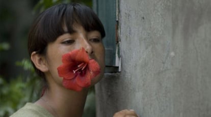 Un fotograma de <i>La teta asustada, </i>de la directora Claudia Llosa.