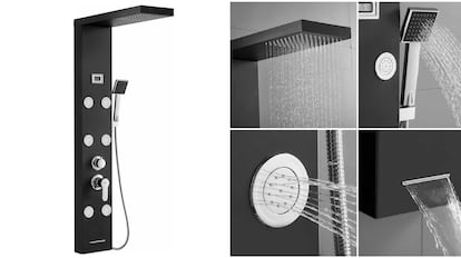 columna ducha hidromasaje en oferta a la venta en Leroy Merlin