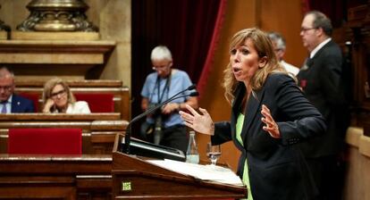 Alícia Sánchez-Camacho, al Parlament.