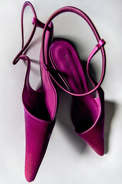 «El calzado supone el 43% de las ventas online de la firma», explica la diseñadora.