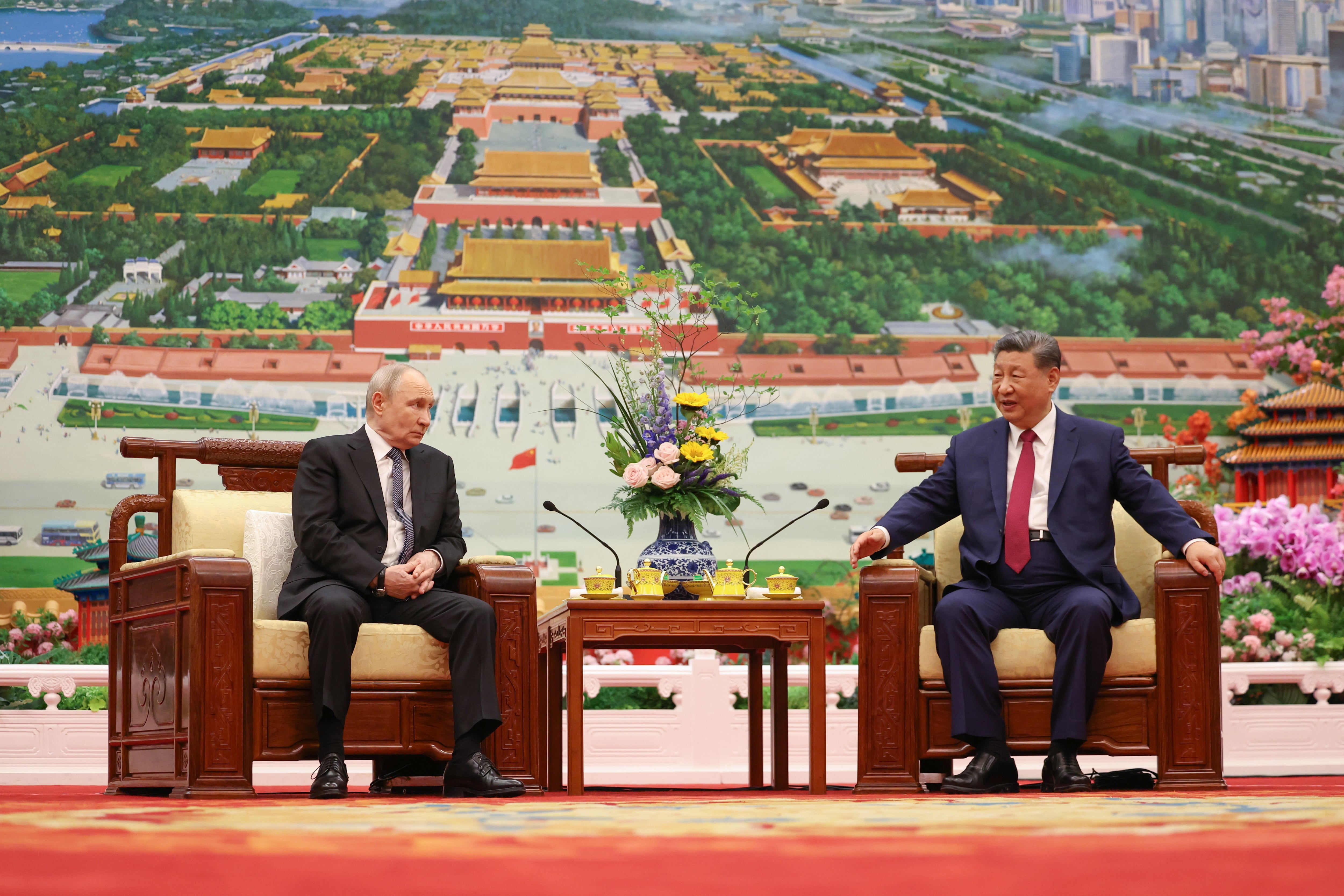 Xi Jinping, entre Putin y Trump