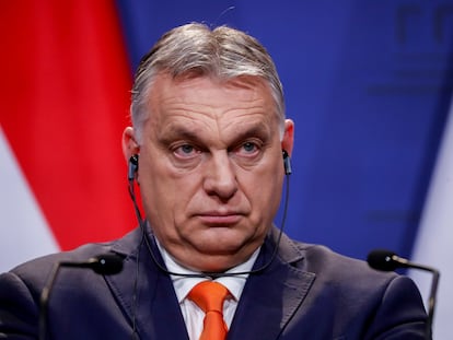 El primer ministro húngaro, Viktor Orbán, el 1 de abril de 2021 en Budapest.