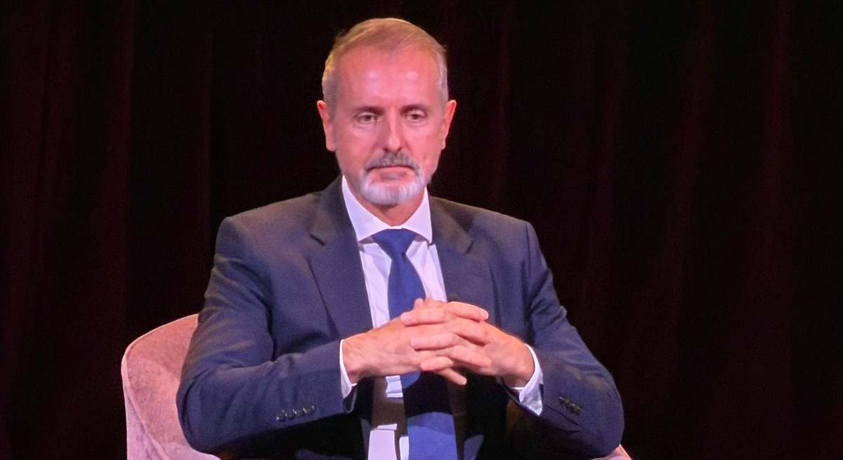 Marc Murtra, durante su intervención en Los Desayunos del Ateneo de Madrid, este miércoles.
