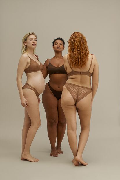 La campaña de lencería que la marca española publicaba este verano abraza el cuerpo femenino más allá de ideales impuestos.