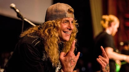 El músico Steven Adler, en marzo de 2017 en Los Ángeles, California.