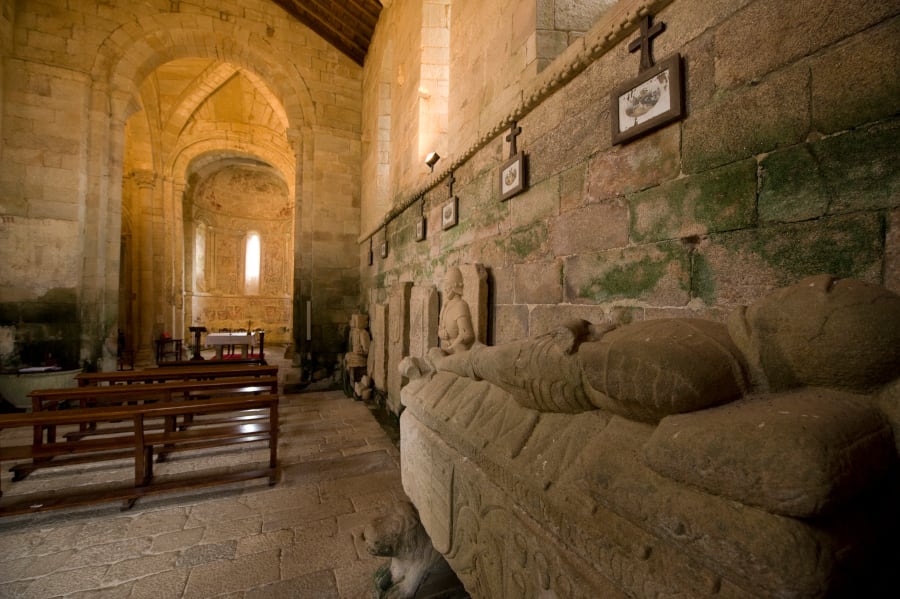 Iglesia de San Salvador de Vilar de Donas, en Palas de Rei.