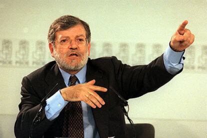 El presidente de la Junta de Extremadura, Juan Carlos Rodríguez Ibarra.