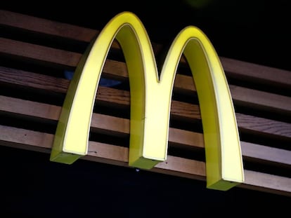 El logotipo de McDonald's.