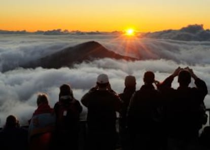 Parque nacional de Haleakala, en Hawaii (EE UU).