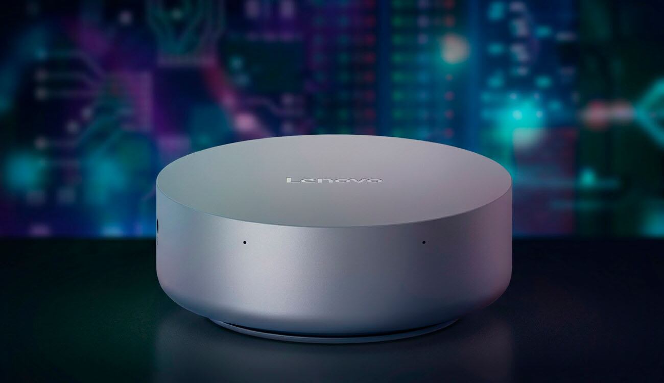 Nuevo Lenovo Yoga AI mini PC: potencia con diseño circular para competir con el Mac mini