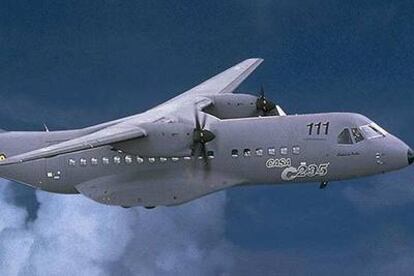 Modelo de avión EADS CASA C-295 similar a los que figuran en el contrato de venta a Venezuela.