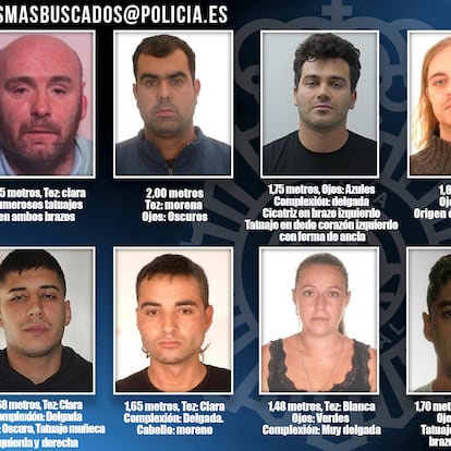 Policia Nacional fugitivos