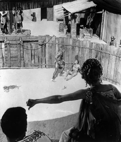 Escena de la película 'Espartaco', de Stanley Kubrick.