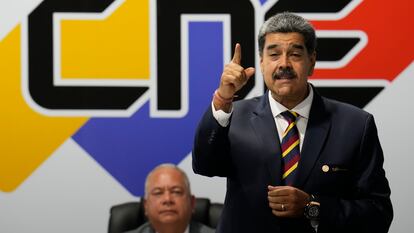 Nicolás Maduro en Caracas, el 20 de junio.