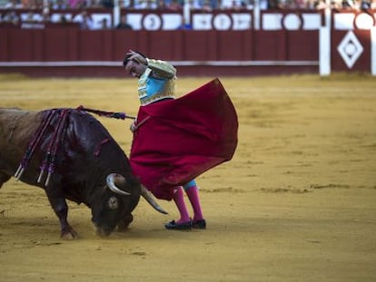 El torero Enrique Ponce, en La Malagueta. 