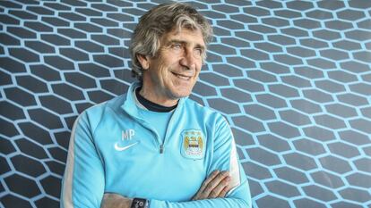 Manuel Pellegrini, em seu escritório.