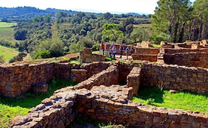 El poblado ibérico de Ullastret, en Girona.