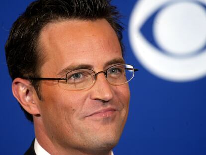 El actor Matthew Perry, en la 30ª edición anual de los People's Choice Awards, en el Auditorio Cívico de Pasadena (California), el 11 de enero de 2004.